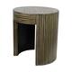 Table round bamboo / mdf 47x47x52cm S/2 FSC 100%
