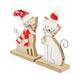 Figurine cat mdf 9.5x4x16cm A/2 FSC 100%