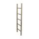 Ladder poplar wood 38x3.8x118cm FSC 100% - Natural