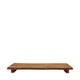 Plate rectangular acacia wood on feet 56x21x5cm FSC 100% - Natural