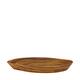 Bowl organic acacia wood 38x18x4.5cm FSC 100% - Natural