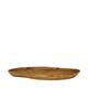 Bowl organic acacia wood 58x24x4.5cm FSC 100% - Natural