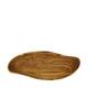 Bowl organic acacia wood 58x24x4.5cm FSC 100% - Natural