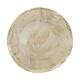 Planter round pine wood with plastic 25x25x10cm FSC 100%