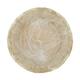 Planter round pine wood with plastic 29x29x11cm FSC 100% - Natural