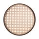 Frame round squares metal mdf 78x78x9cm FSC Mix 100% - Natural