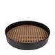 Frame round squares metal mdf 58x58x9cm FSC Mix 100% - Natural