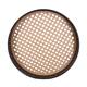 Frame round squares metal mdf 58x58x9cm FSC Mix 100% - Natural