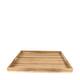 Tray square teak wood with handle 78x78x6cm FSC 100%
