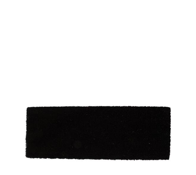 Doormat coco 28x78x1.5cm - Black