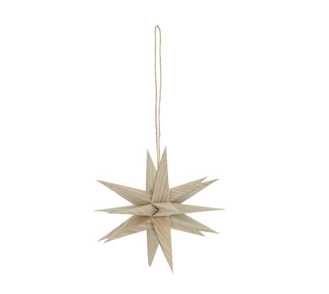 Hanger star paper 20x20x20cm - Cream