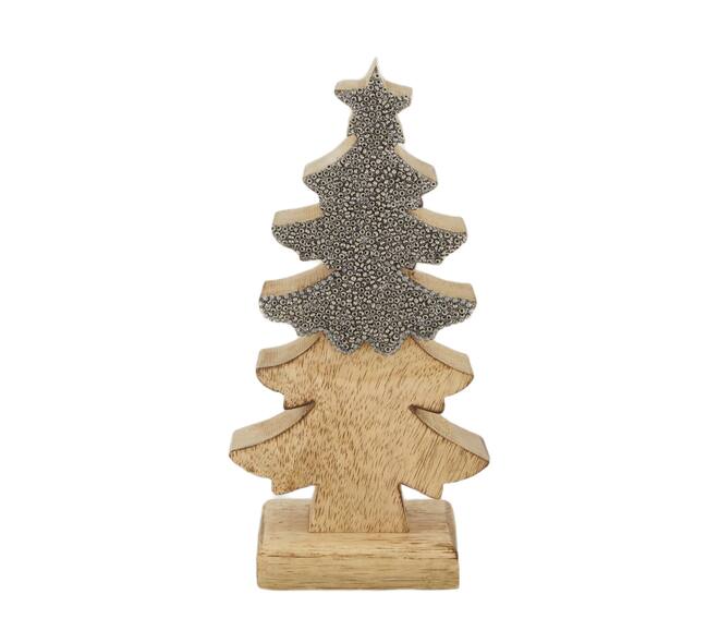 Tree mango wood 9x5x18cm - Natural