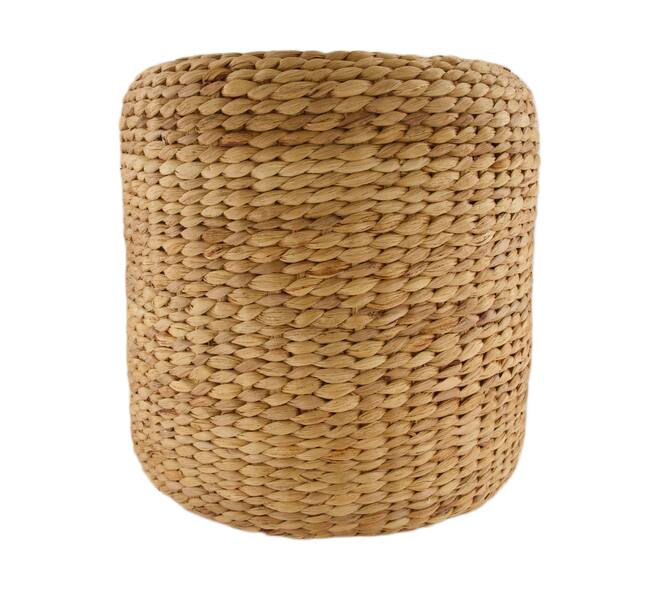 Pouf round seagrass 37x37x37cm