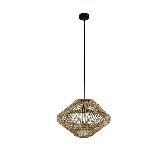 Suspension Xavier - Papier - 46x46x26cm - Beige