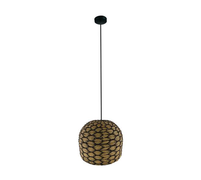 Ceiling light seagrass 46x46x36cm