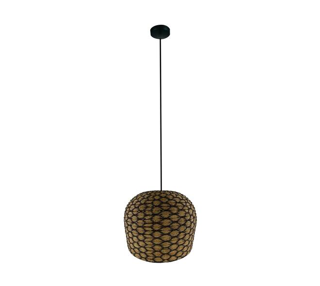 Ceiling light seagrass 58x58x46cm