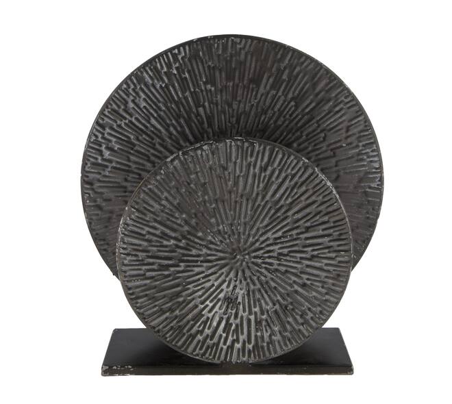 Table lamp metal 28.5x8.5x29.5cm - Black