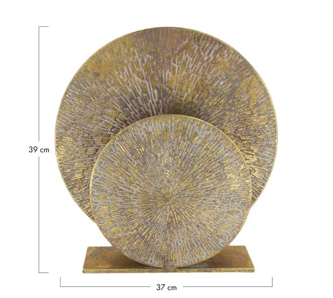 Table lamp metal 37x8x39cm - Goud