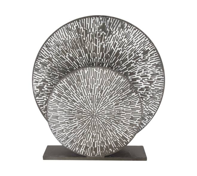 Lampe de table en metal - 37x8x39cm - Noir