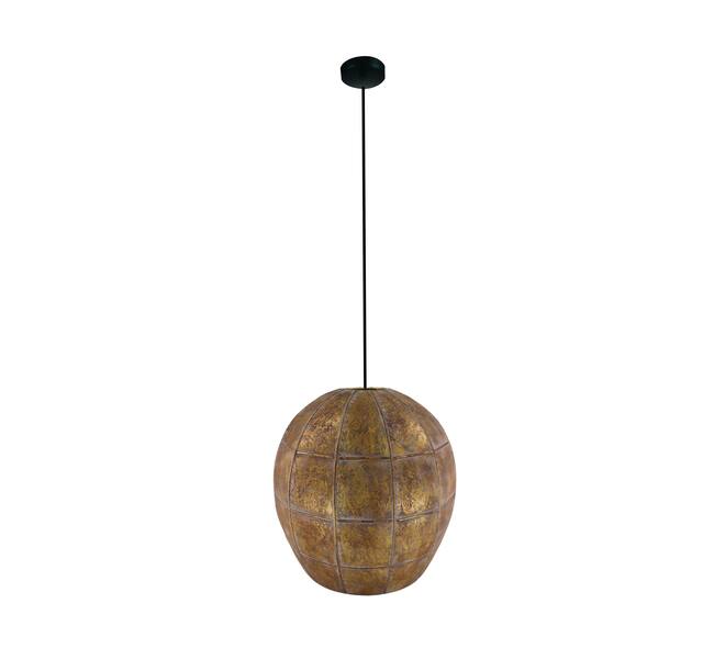 Hanglamp Luxor - Metaal - 38x38x39cm - Goud