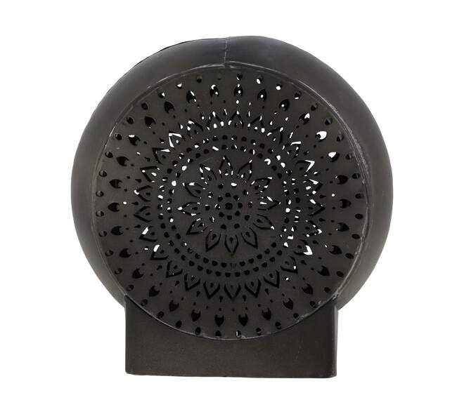 Table lamp metal 23.5x11x23.5cm - Black