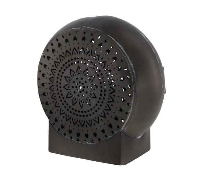 Table lamp metal 23.5x11x23.5cm - Black