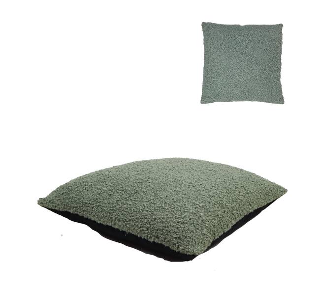 Cushion teddy polyester 60x60x8cm