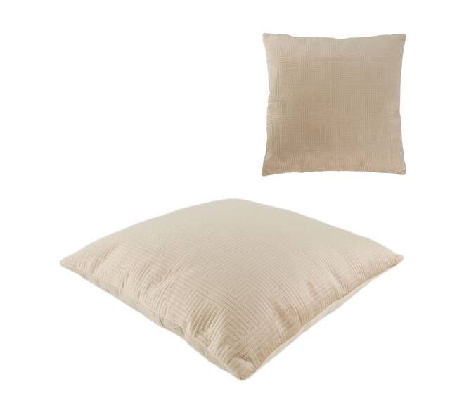 Cushion velvet polyester 45x45x8cm