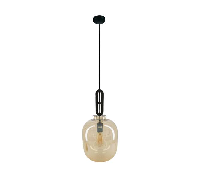 Ceiling light glass 25x25x40cm
