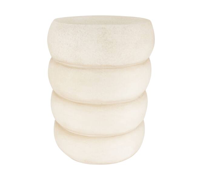 Side table round magnesium 38x38x48cm