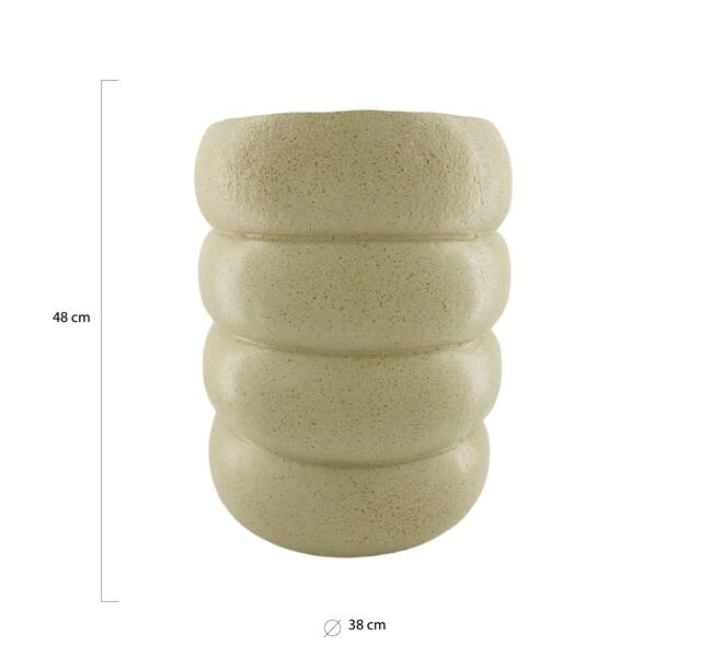 Side table round magnesium 38x38x48cm