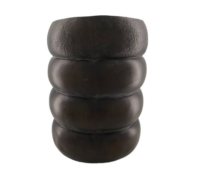 Side table round magnesium 38x38x48cm