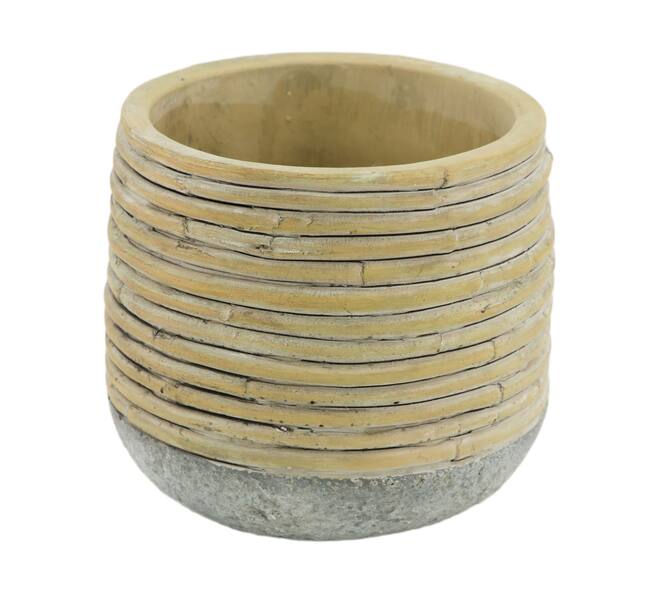 Planter cement 14x14x12.5cm