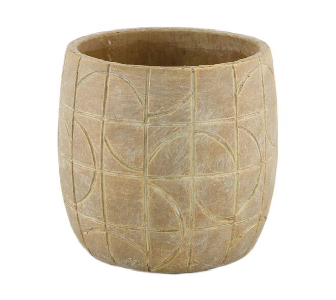 Planter cement 15x15x14cm