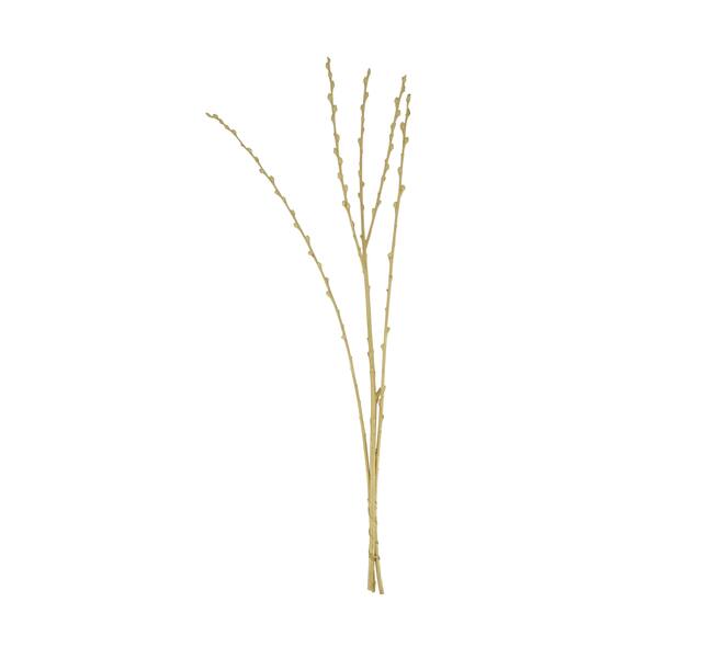 Bunch willow catkins 45gr nature 78x5x3cm 3pc