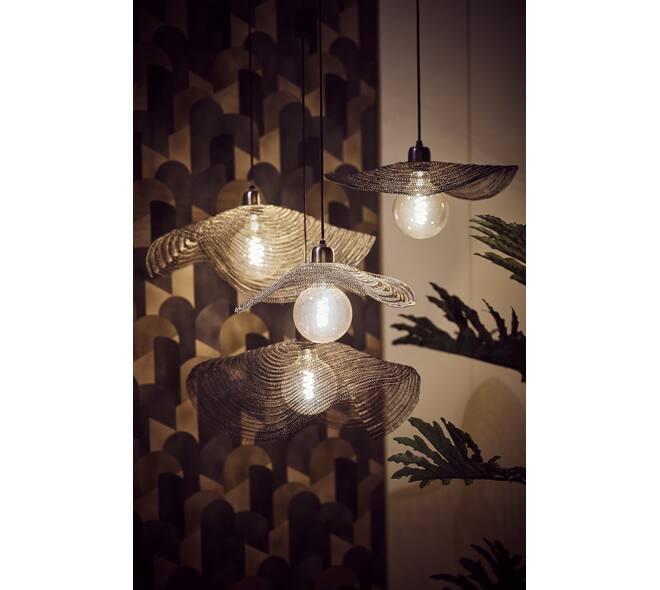 Ceiling light metal 42x42x6cm