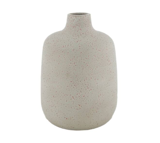 Bottle terracotta 18x18x25cm - Cream