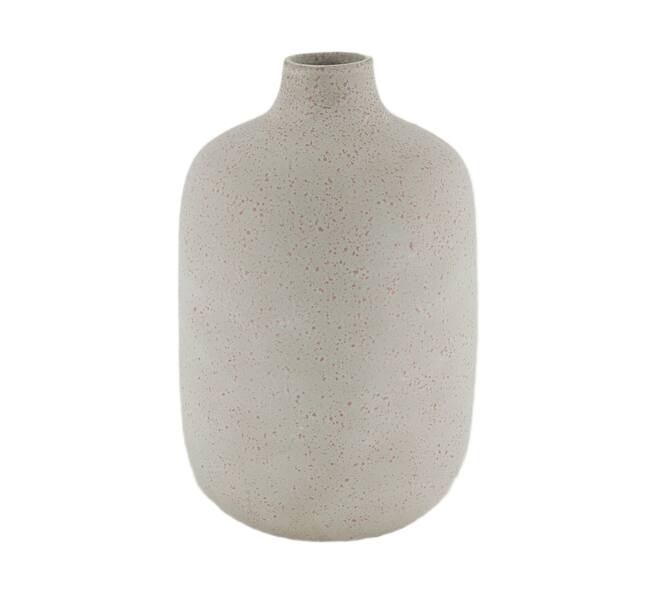 Bottle terracotta 22x22x32cm - Cream