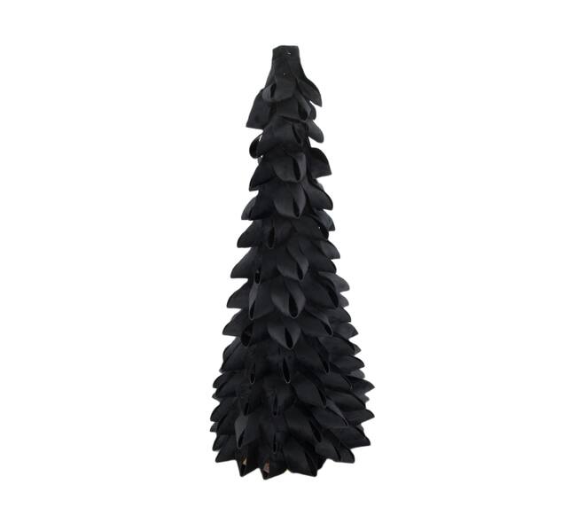 Tree velvet on stand 22x22x58cm