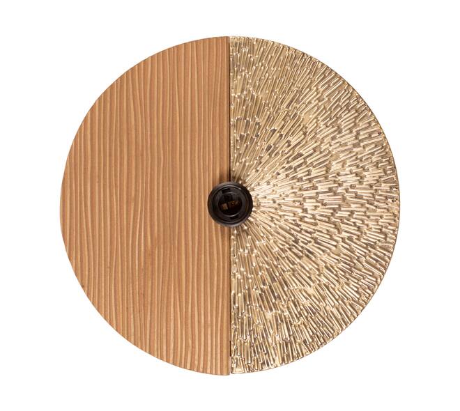 Wall light metal 38x38x11.5cm - Gold