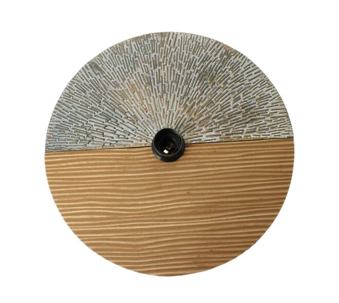 Wall light metal 38x38x11.5cm - Bronze