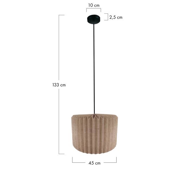 Ceiling light paper 45x45x33cm