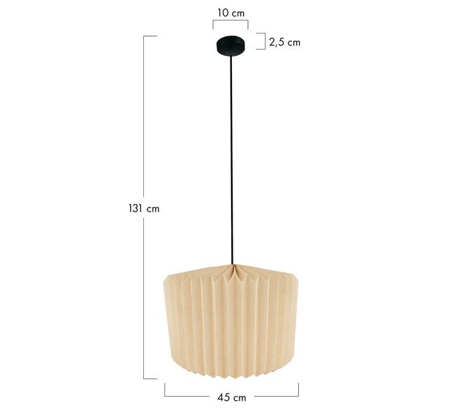 Ceiling light paper 45x45x31cm