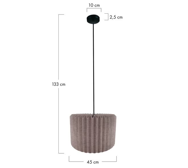 Ceiling light paper 45x45x33cm