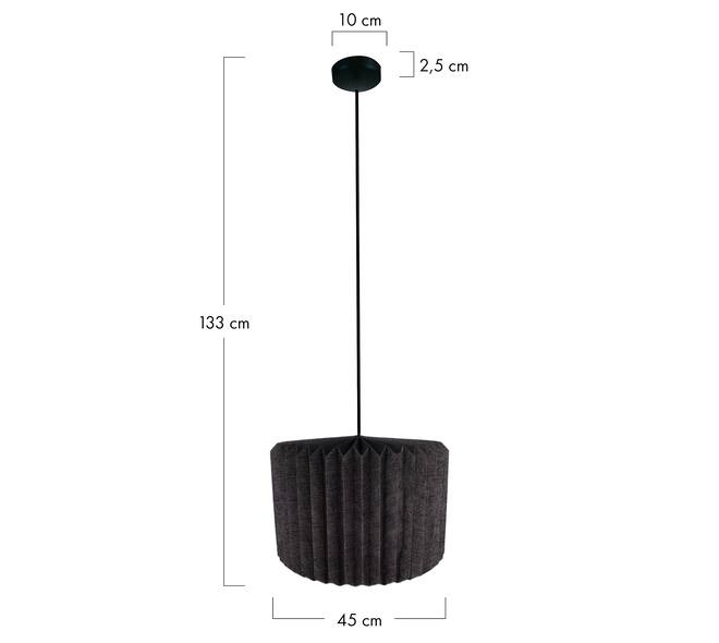 Ceiling light paper 45x45x33cm