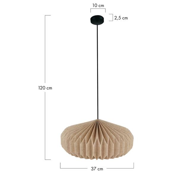 Ceiling light paper 37x37x20cm
