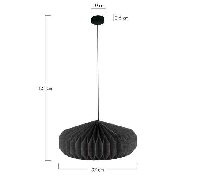 Ceiling light paper 37x37x21cm