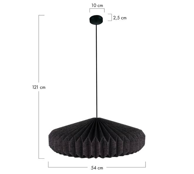 Ceiling light paper 54x54x21cm