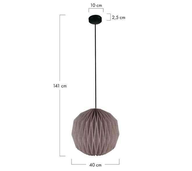 Ceiling light paper 40x40x41cm