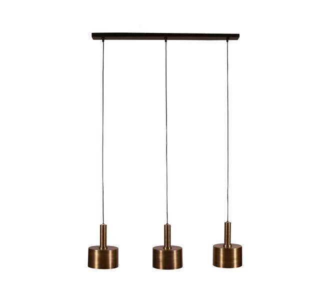 Ceiling light metal 100x8x150cm - Gold